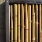Edelstahl-Bambuszaun