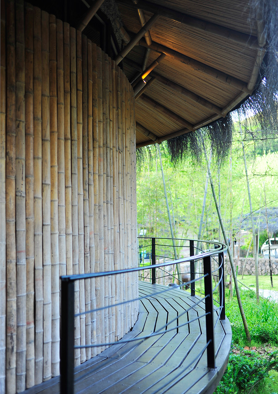 Bamboo Fassade - Bambusfassade 016-Naked-Gallery-Ecological-Creation-Technology-By-Xiaohui-Design-Studio-