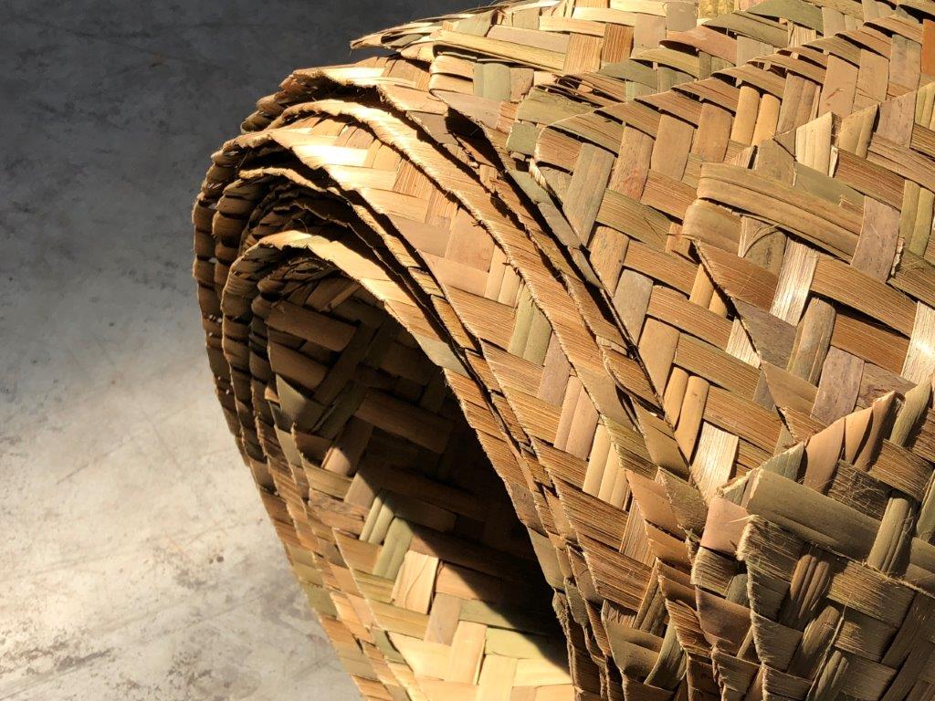 geflochtene Bambusmatte aus Bambusstreifen von CONBAM